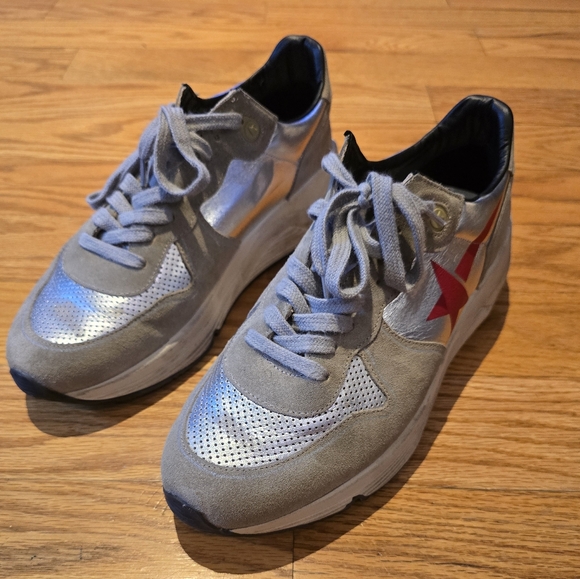 Authentic Golden Goose Running Sole Sneaker - Picture 1 of 6